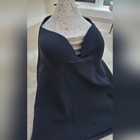 Victoria Secret Black Tankini top M - Picture 2 of 5